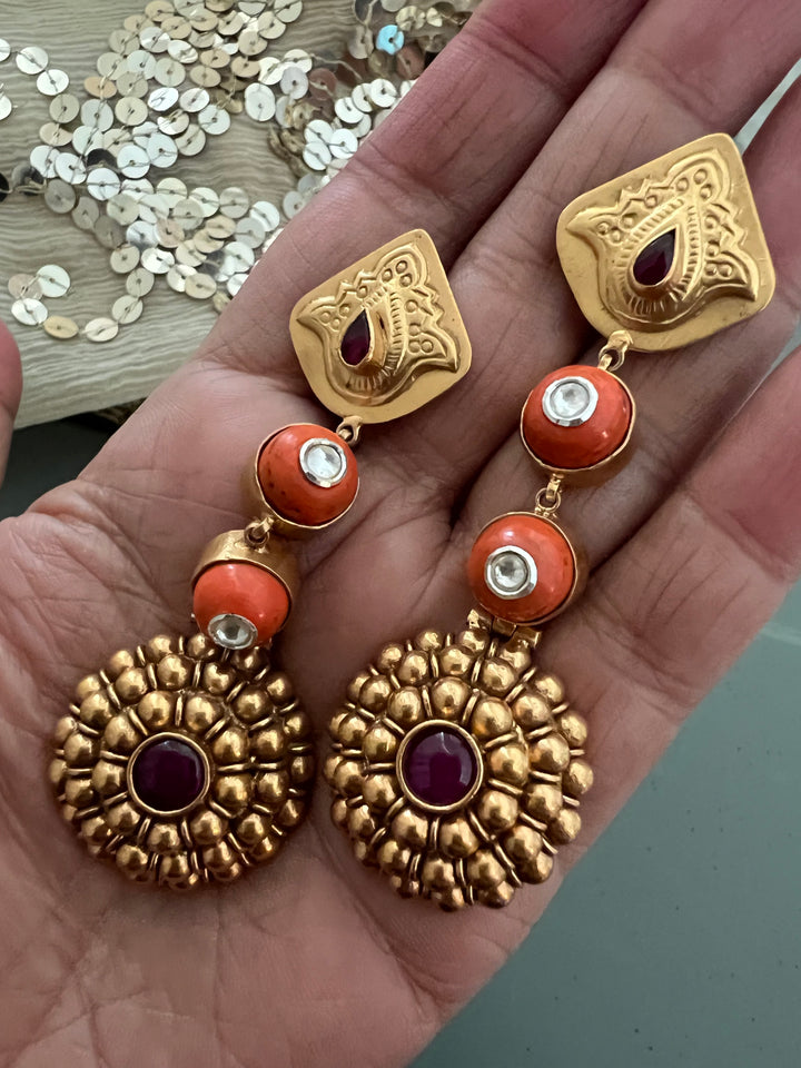 Blaze Drop Earrings | 925 Silver Earrings