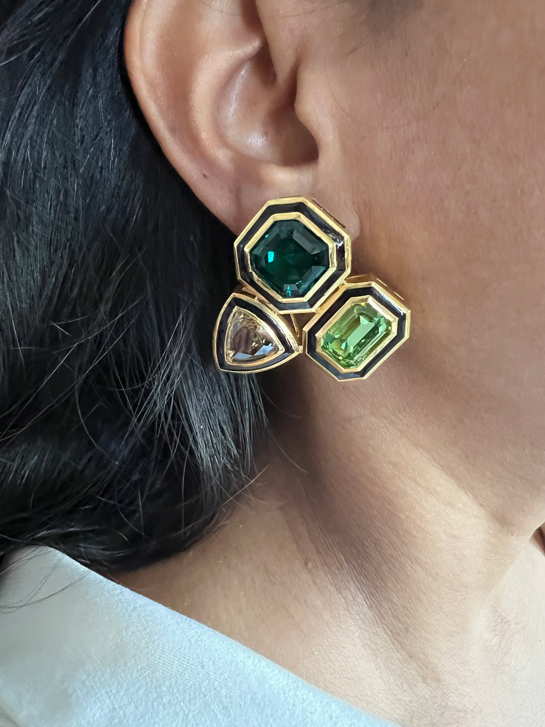 Austrian Crystal Stud Earrings