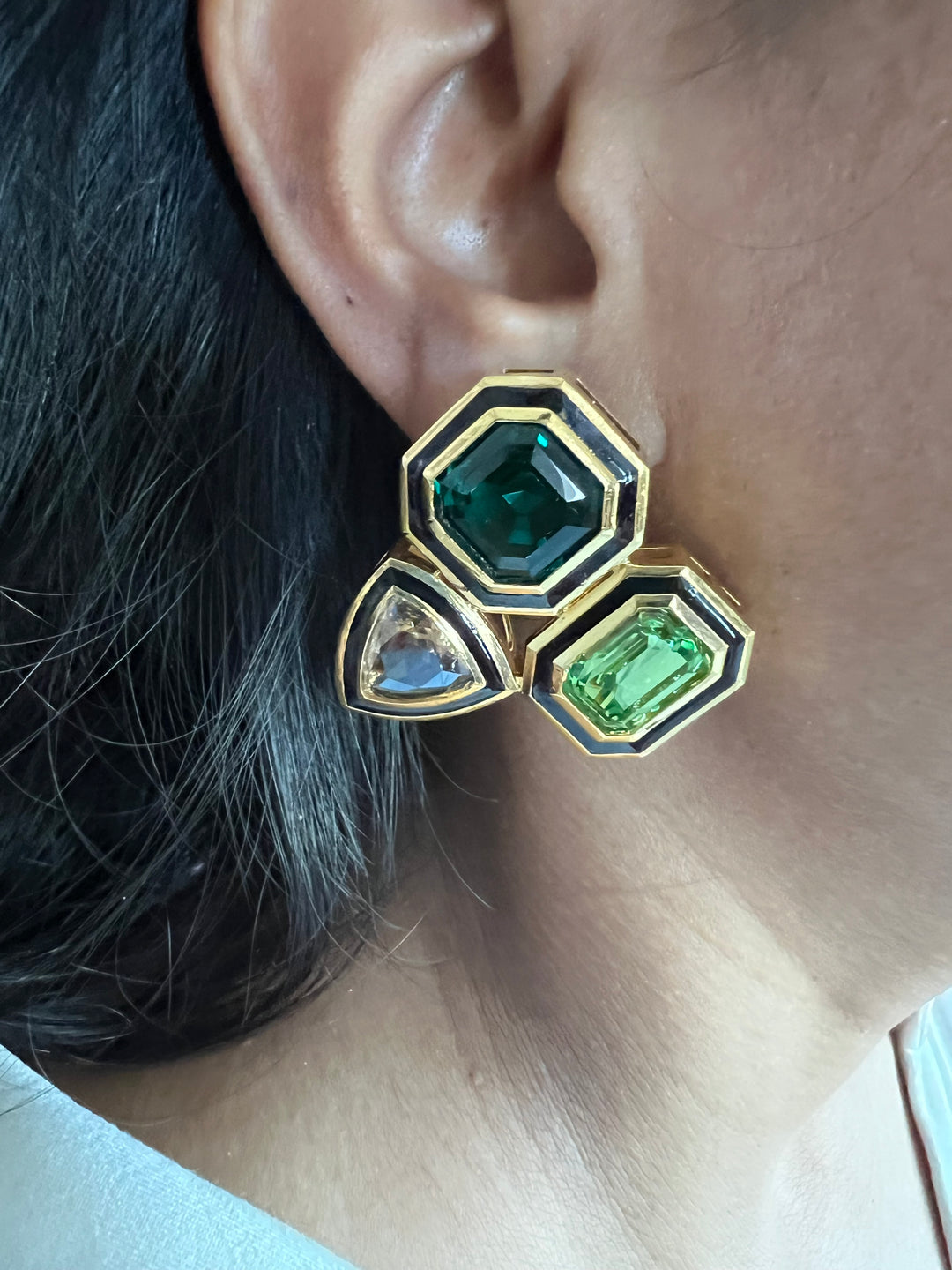 Austrian Crystal Stud Earrings