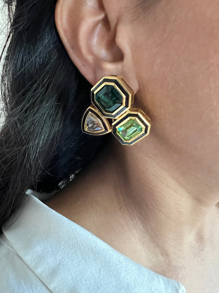 Austrian Crystal Stud Earrings