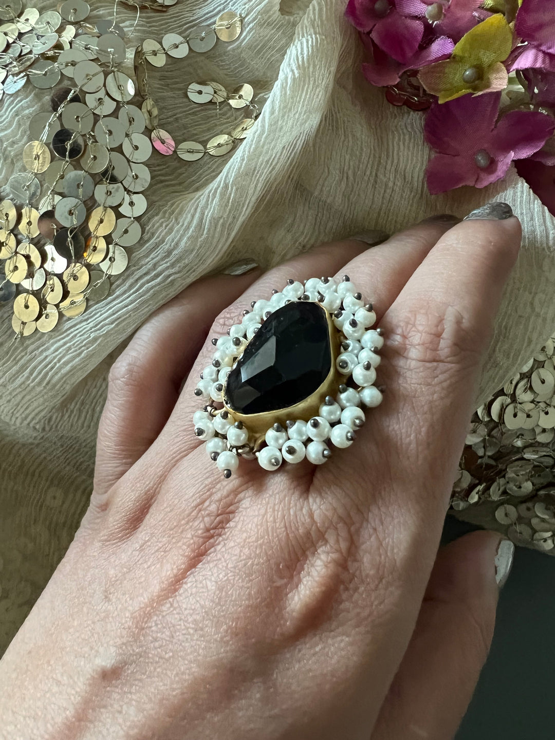 Natural Gemstone Ring