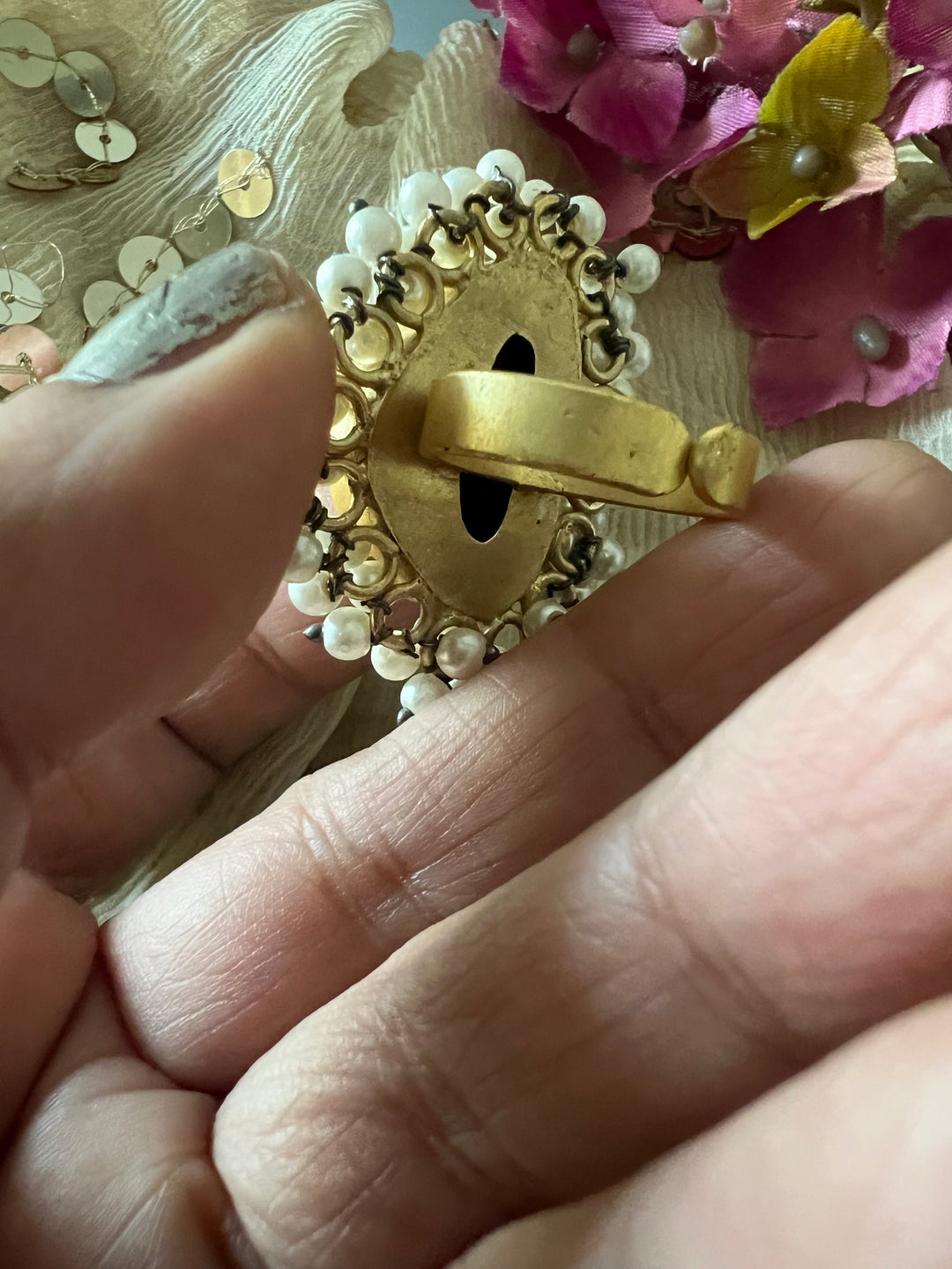 Natural Gemstone Ring