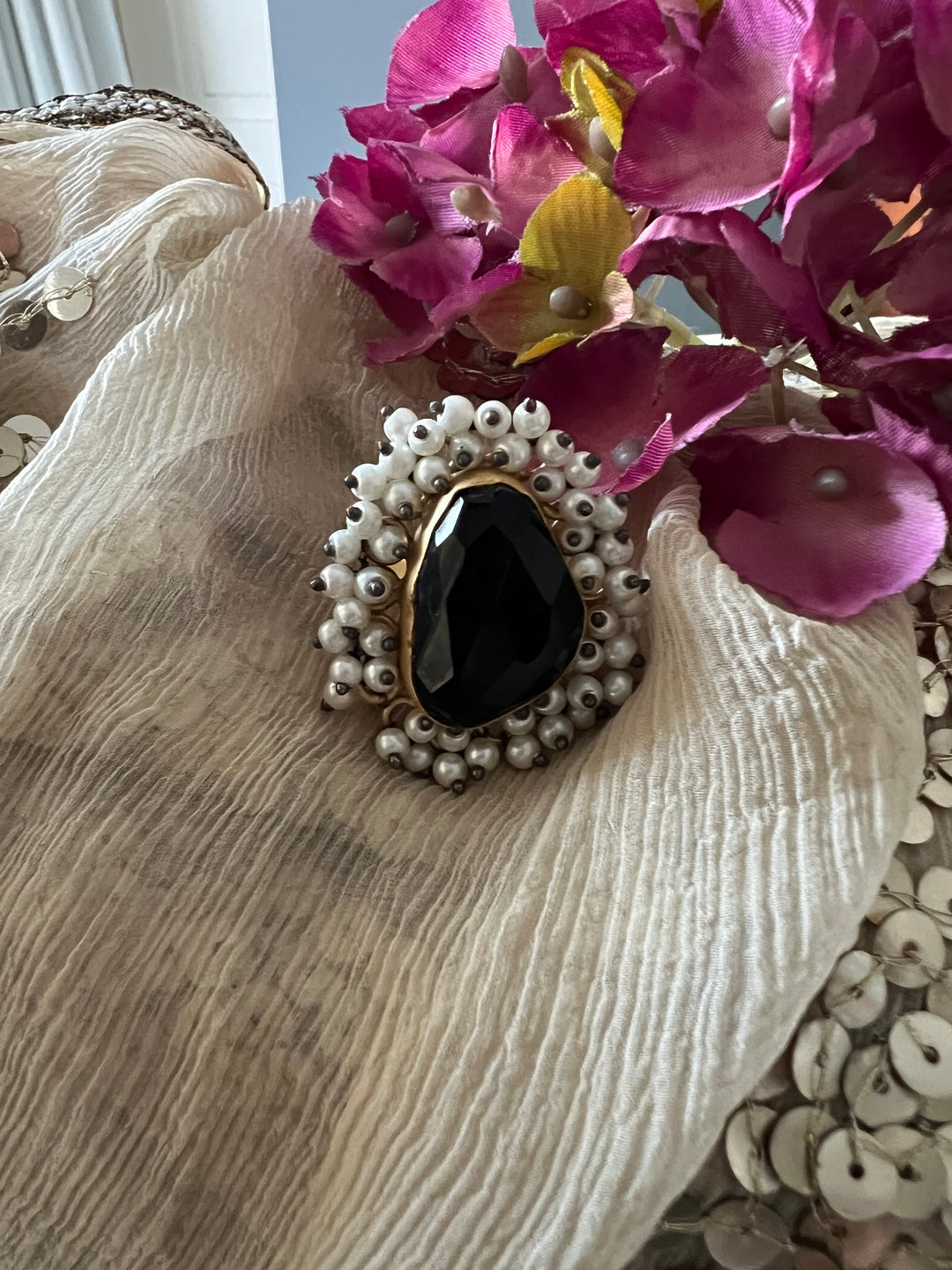 Natural Gemstone Ring