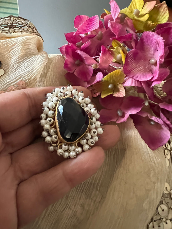 Natural Gemstone Ring