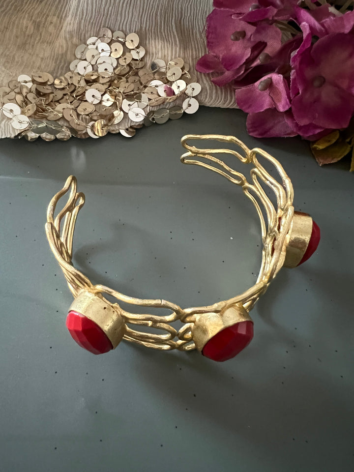 Red Coral Cuff