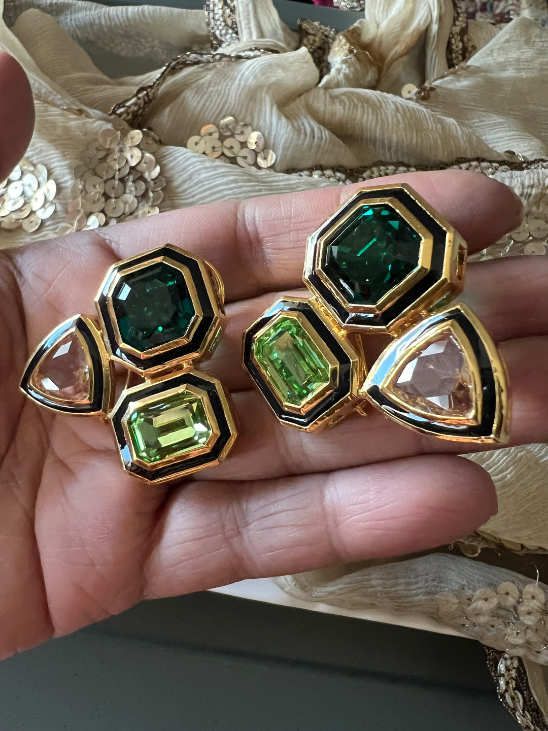 Austrian Crystal Stud Earrings