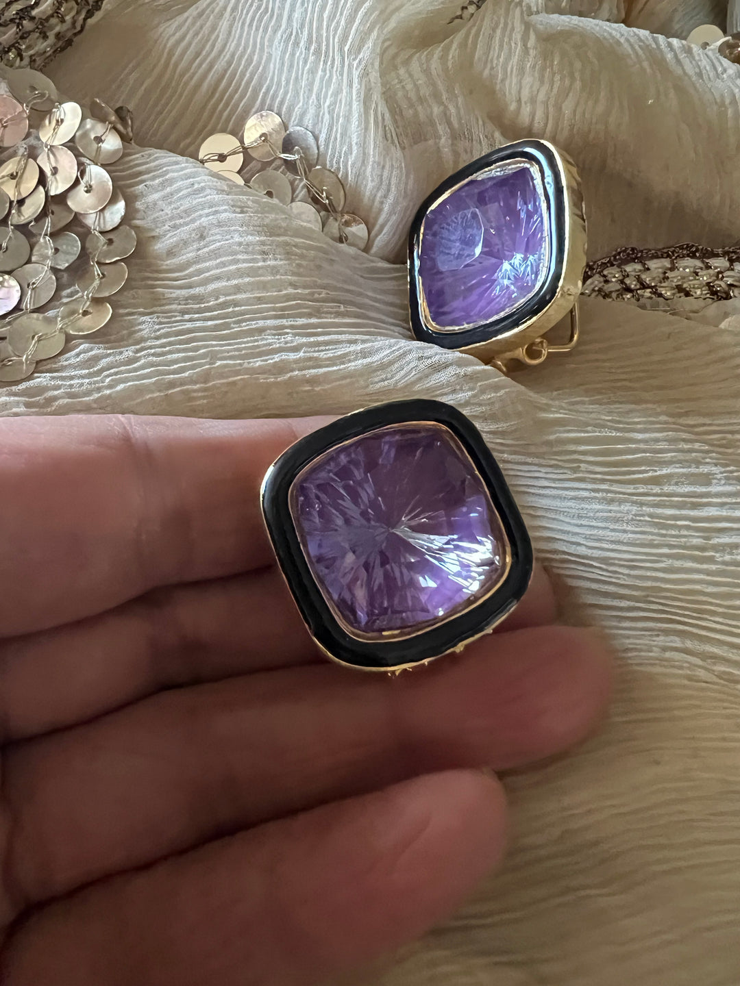 Dazzling Austrian Crystal Statement Earrings