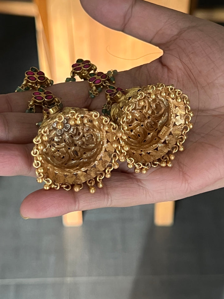 925 Silver Jhumka Earrings | SHIVKA