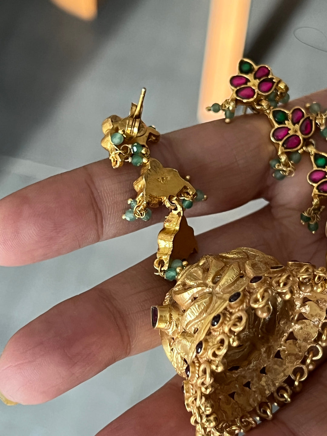 925 Silver Jhumka Earrings | SHIVKA