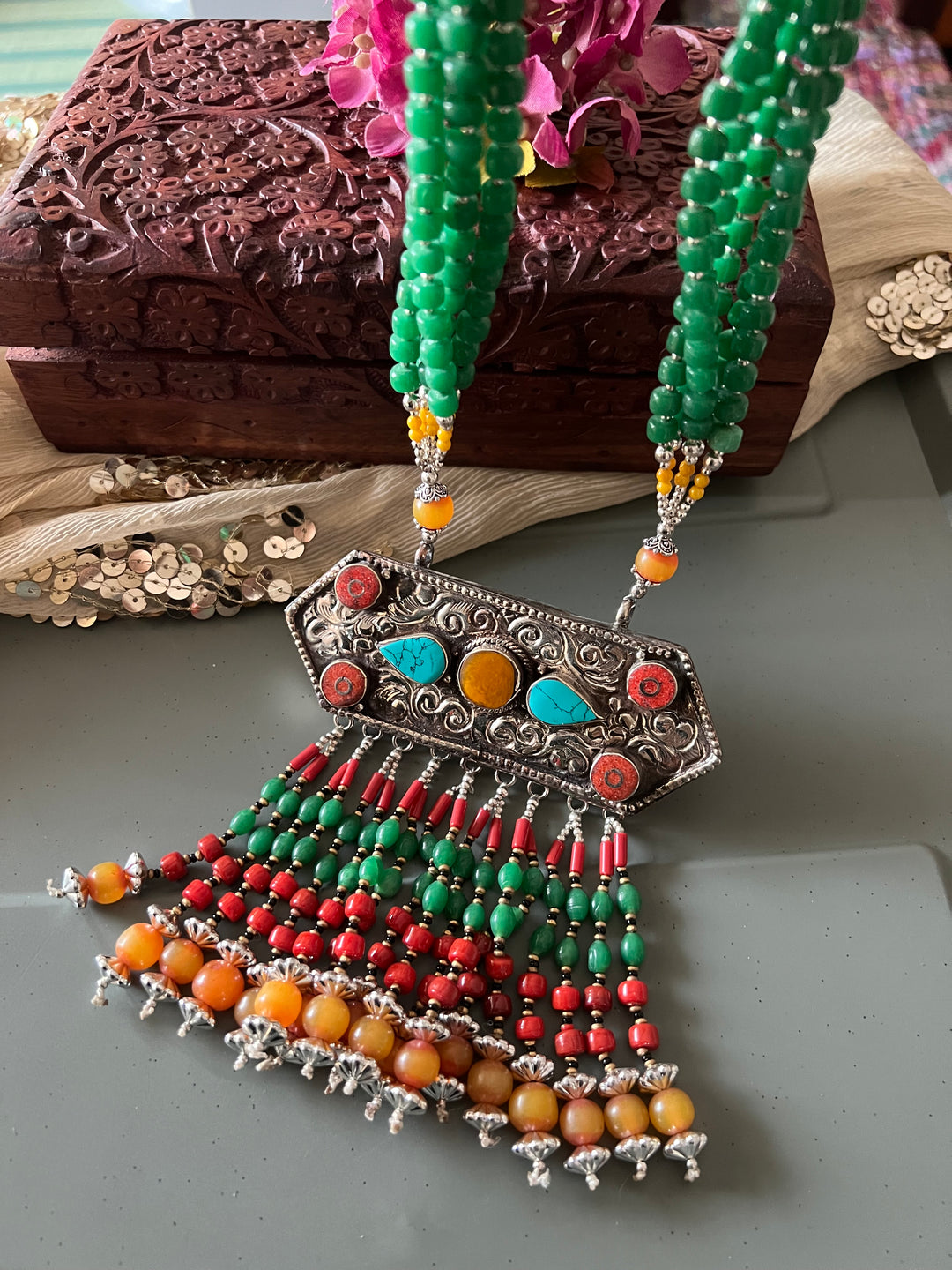Statement Himalayan Necklace