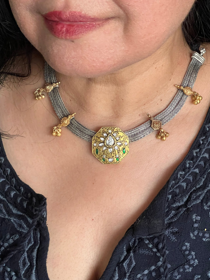 925 Silver Fusion Necklace | SHIVKA