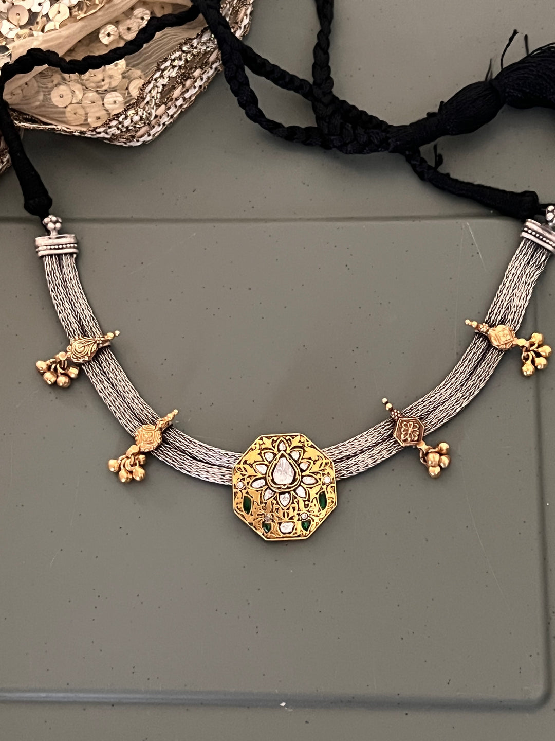 925 Silver Fusion Necklace | SHIVKA