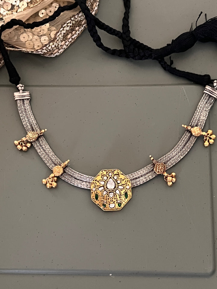 925 Silver Fusion Necklace | SHIVKA