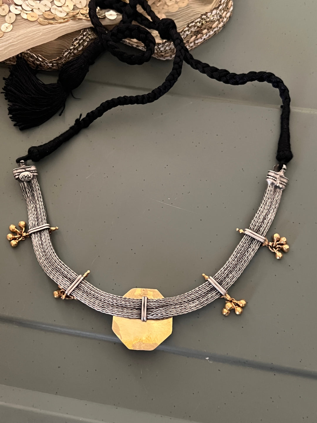 925 Silver Fusion Necklace | SHIVKA