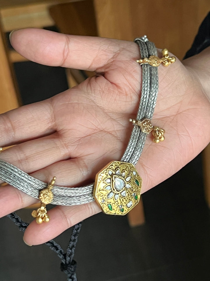 925 Silver Fusion Necklace | SHIVKA