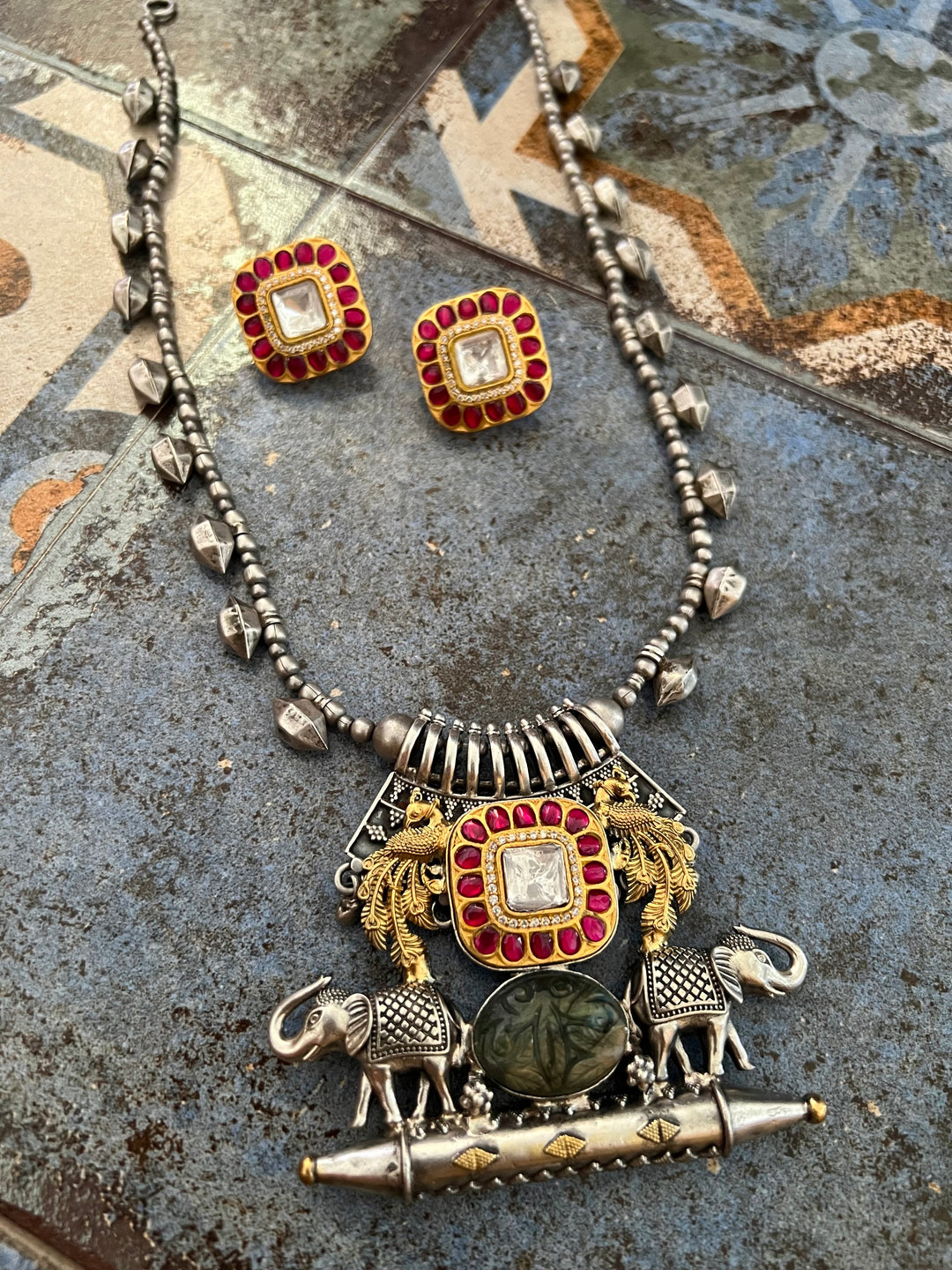 Pure 925 Silver Fusion Jewelry Set