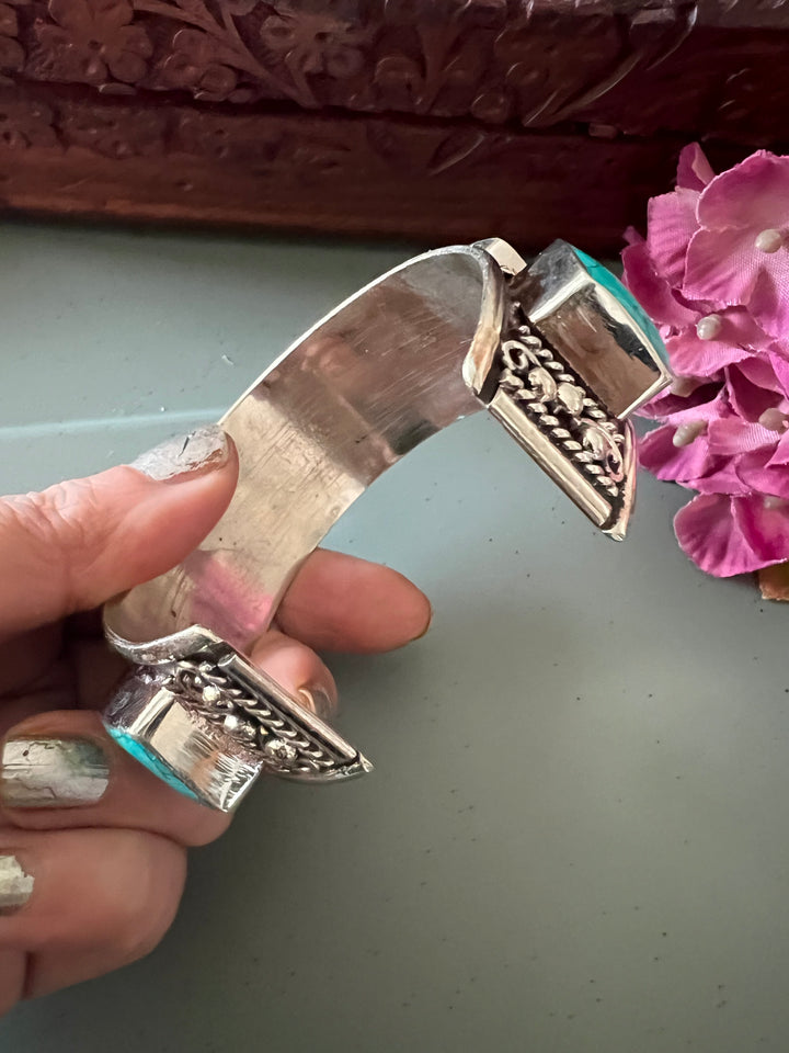 Himalayan Brass Statement Cuff Kada