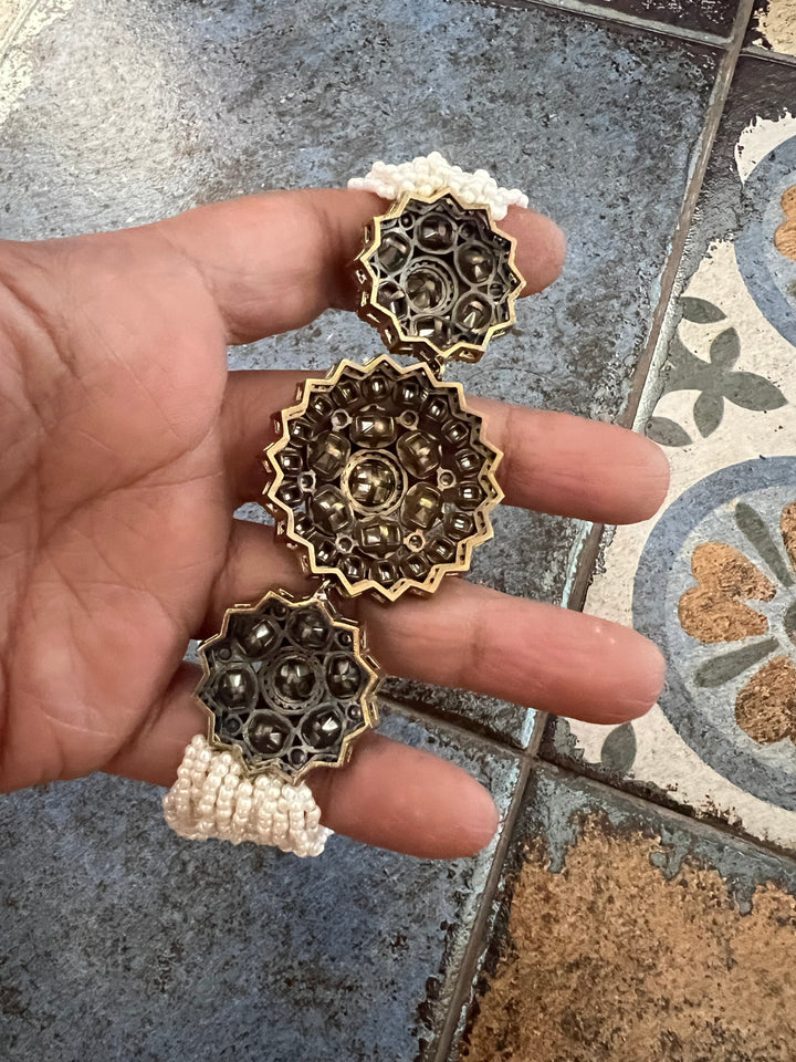 Victorian Kundan Choker with Studs