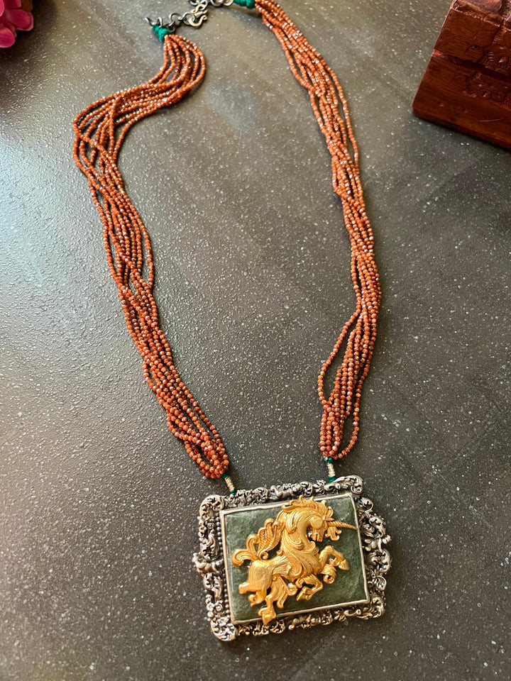 Vintage Pure 925 Silver Necklace