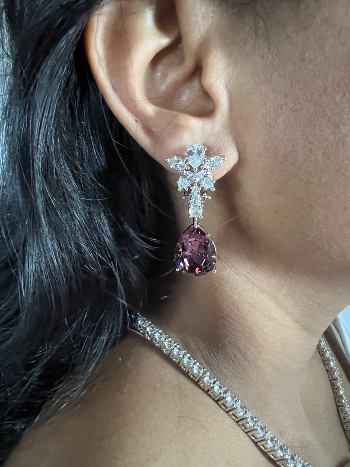 Exquisite Austrian Crystal Necklace Set: Designer Premium Quality