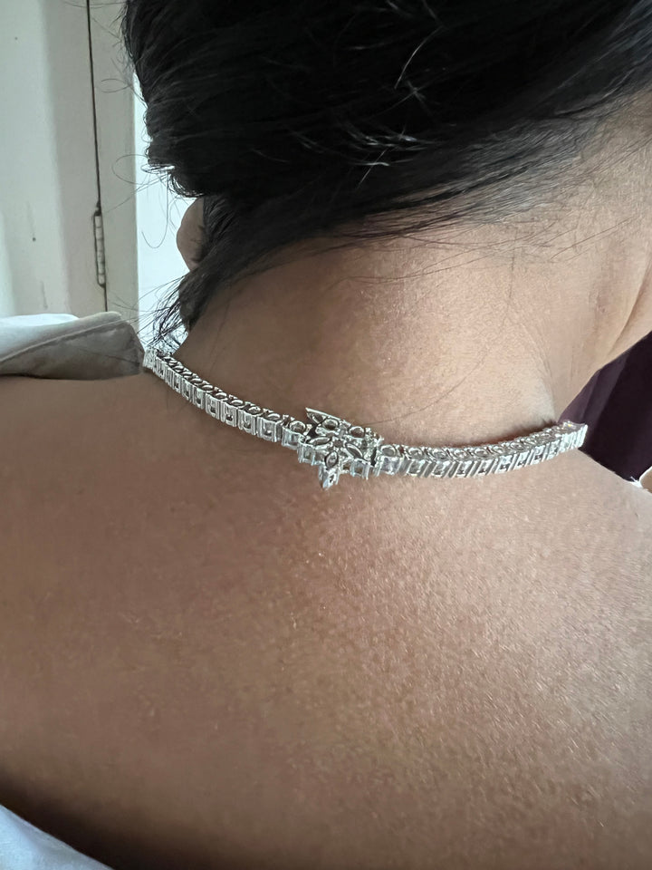 Exquisite Austrian Crystal Necklace Set: Designer Premium Quality