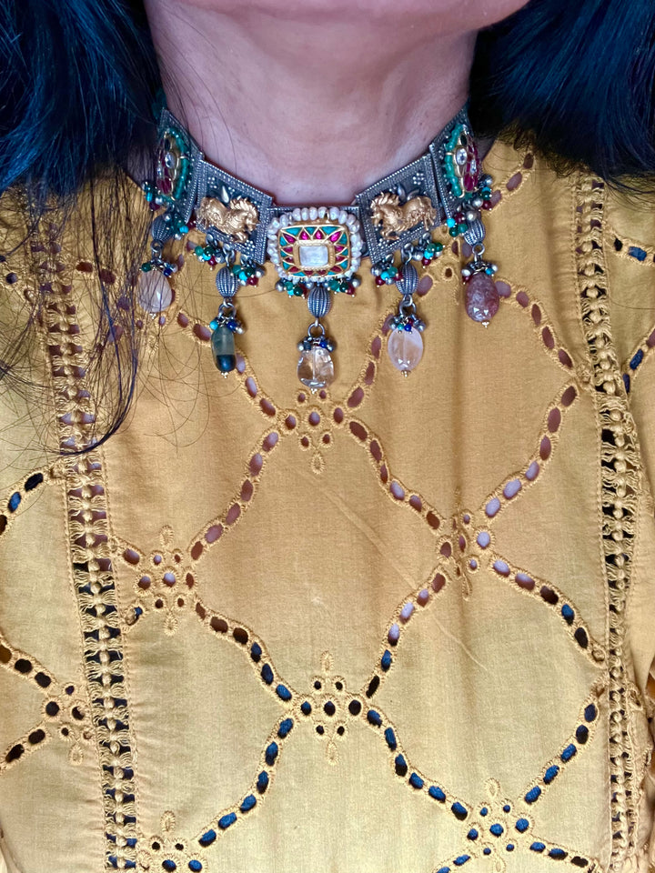 Pure 925 Silver Fusion Choker