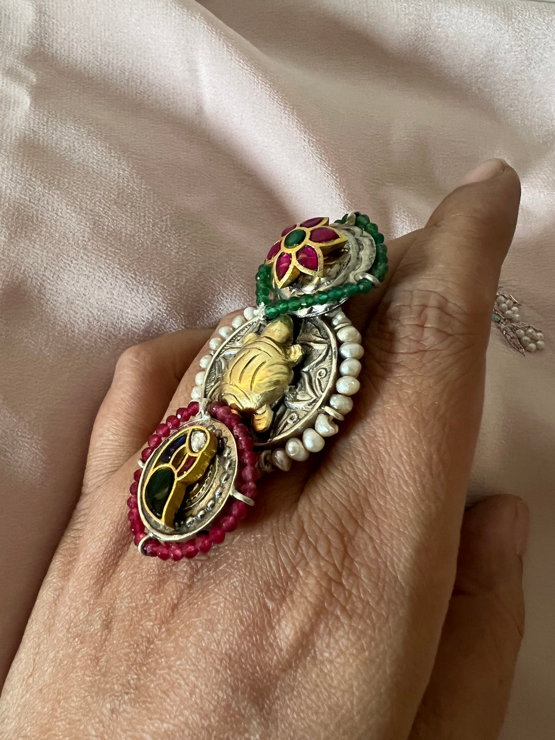 Pure 925 Silver Fusion Turtle Ring