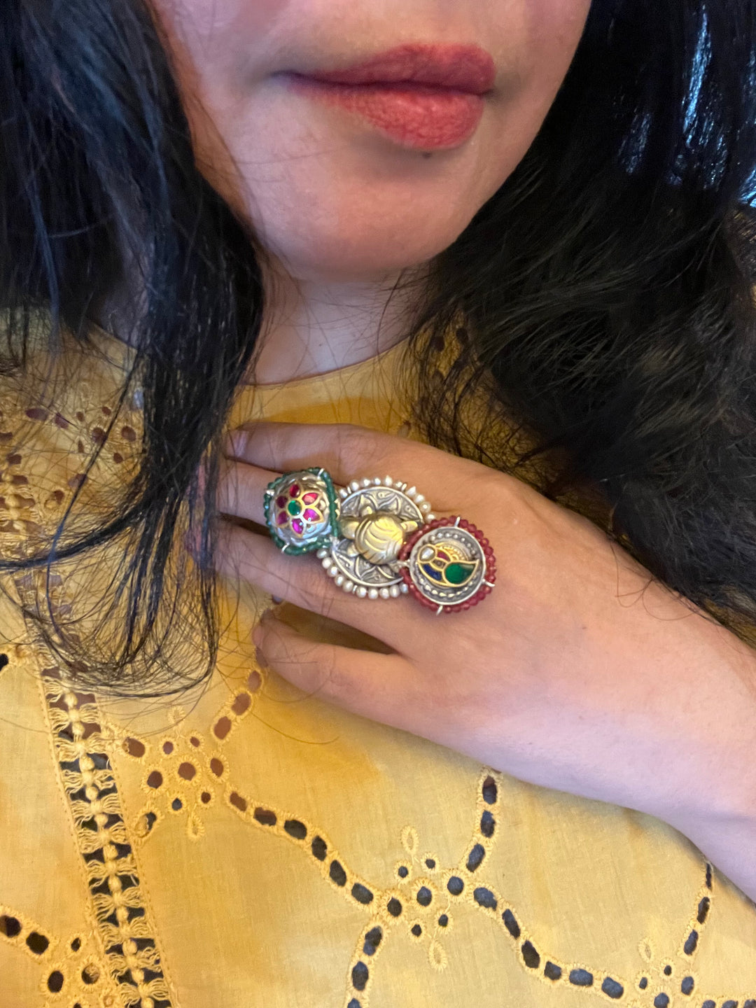 Pure 925 Silver Fusion Turtle Ring