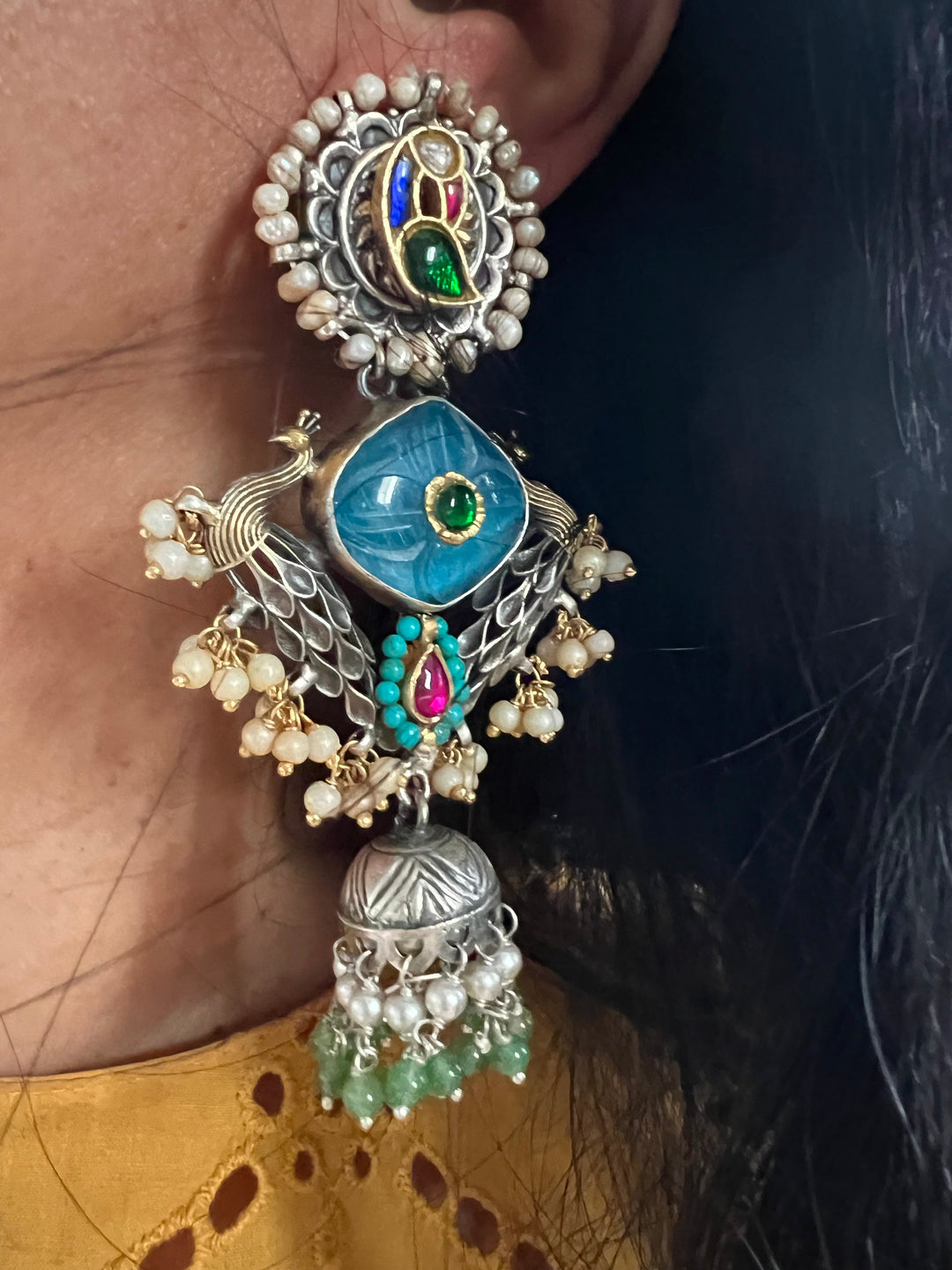 Pure 925 Silver Fusion Earrings