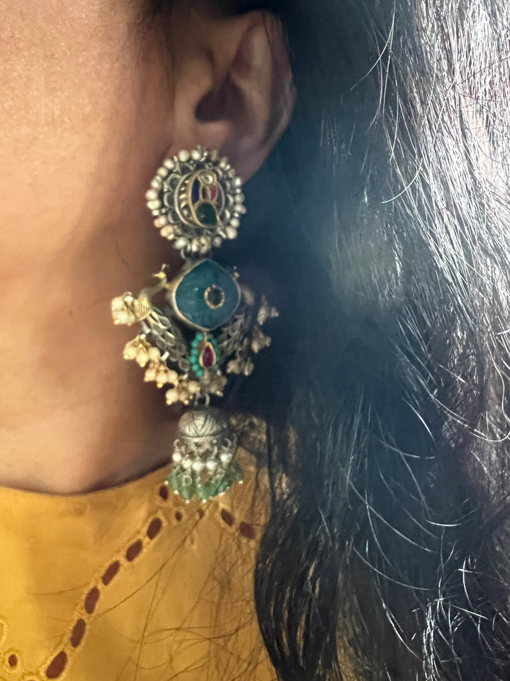 Pure 925 Silver Fusion Earrings