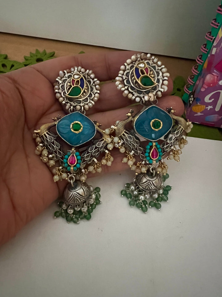 Pure 925 Silver Fusion Earrings