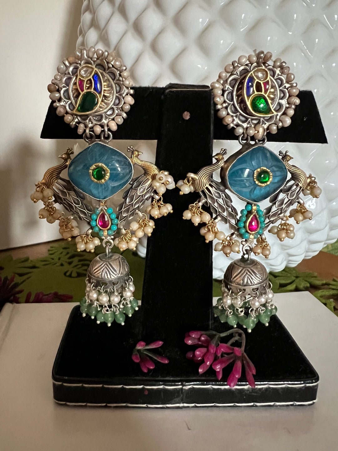 Pure 925 Silver Fusion Earrings