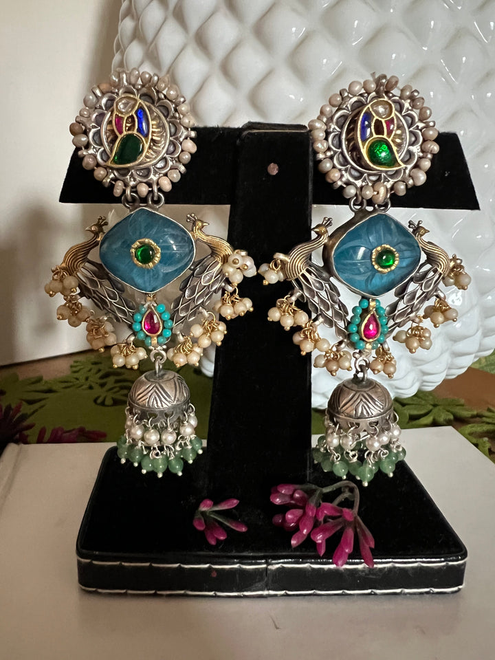 Pure 925 Silver Fusion Earrings