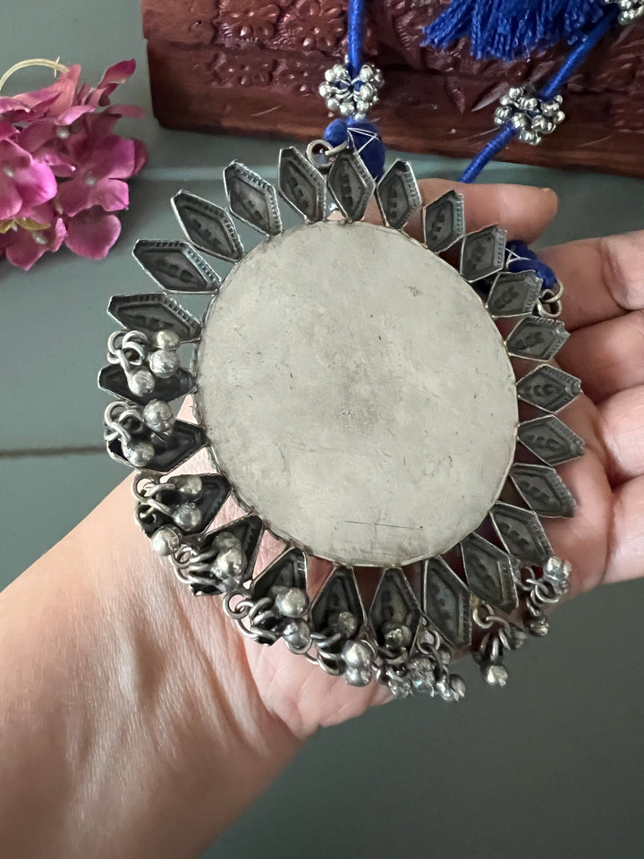 Antique Hand Painted Necklace - Premium Quality Craftsmanship