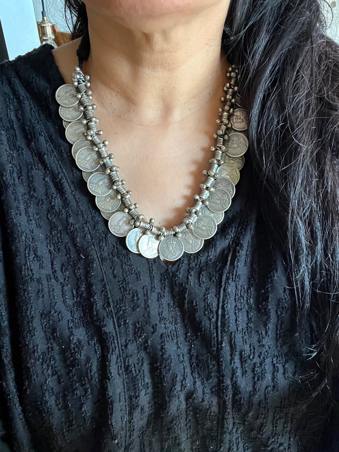Antique Coin Necklace - Elevate Your Elegance
