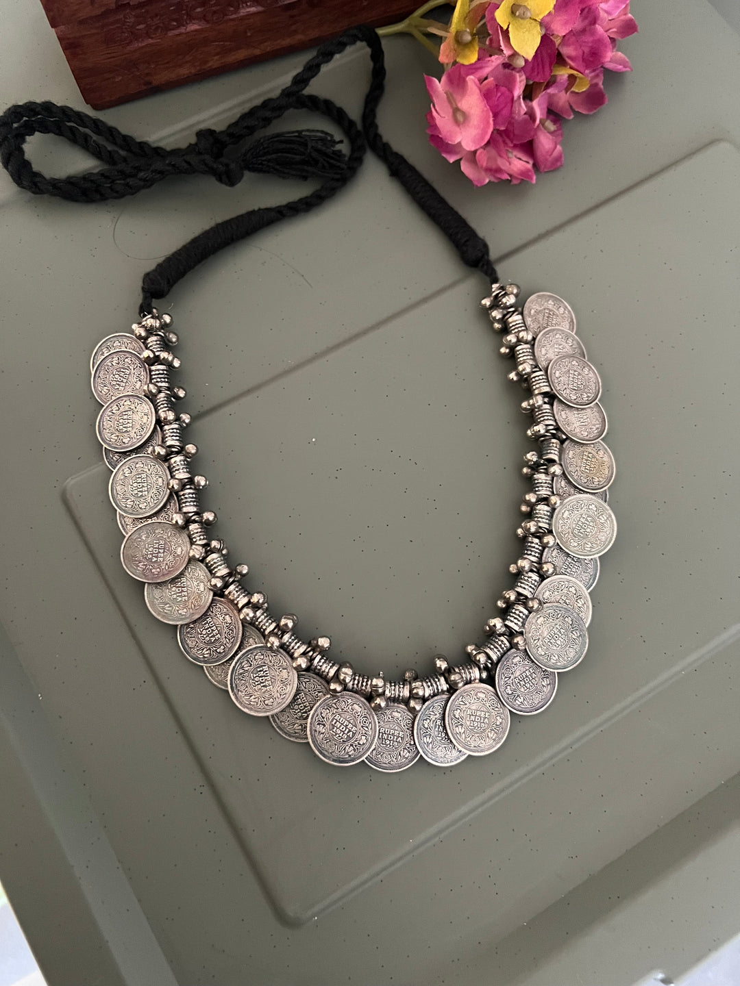 Antique Coin Necklace - Elevate Your Elegance
