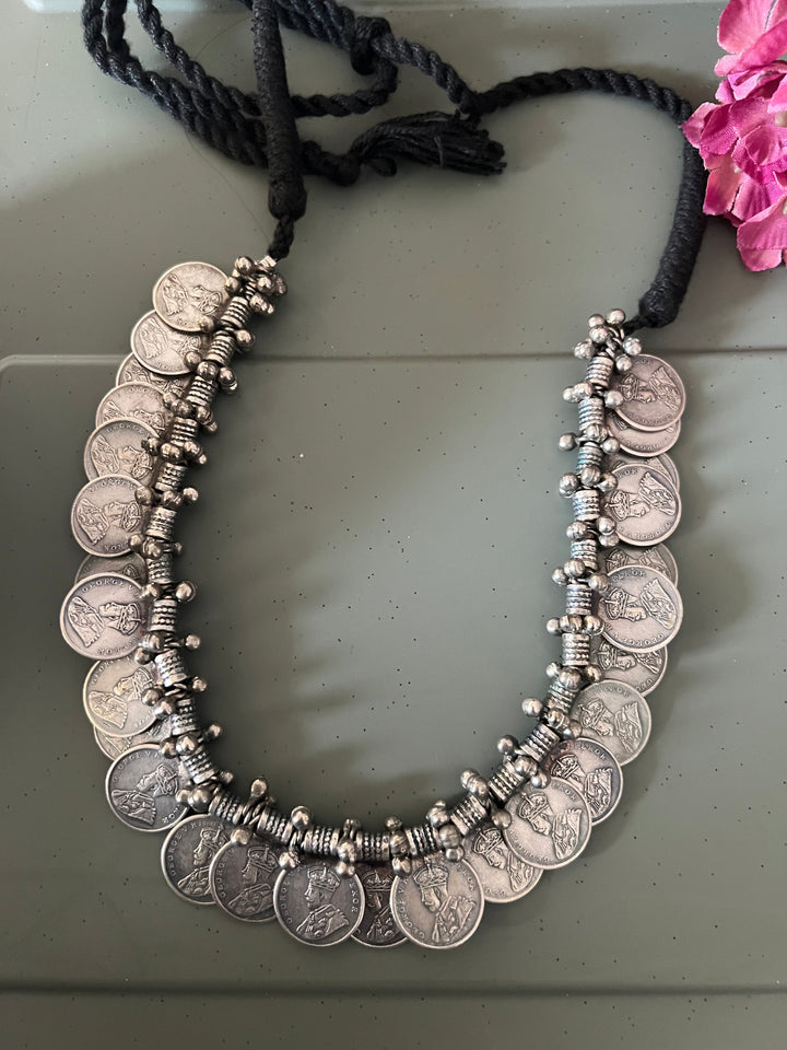 Antique Coin Necklace - Elevate Your Elegance