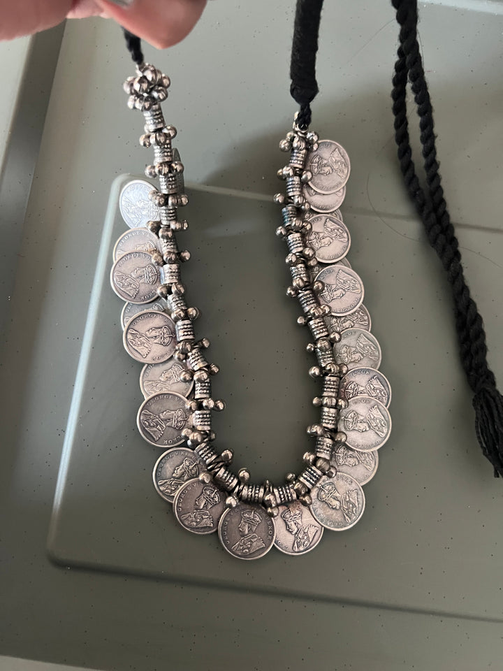 Antique Coin Necklace - Elevate Your Elegance