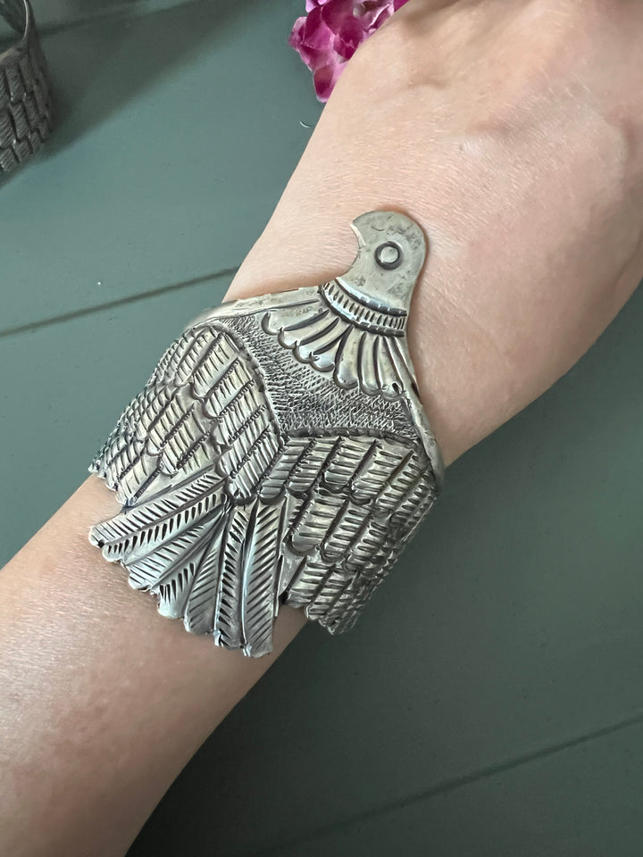 Exquisite Brass Eagle Open Cuff - Unparalleled Quality and Style
