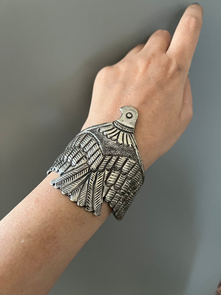 Exquisite Brass Eagle Open Cuff - Unparalleled Quality and Style