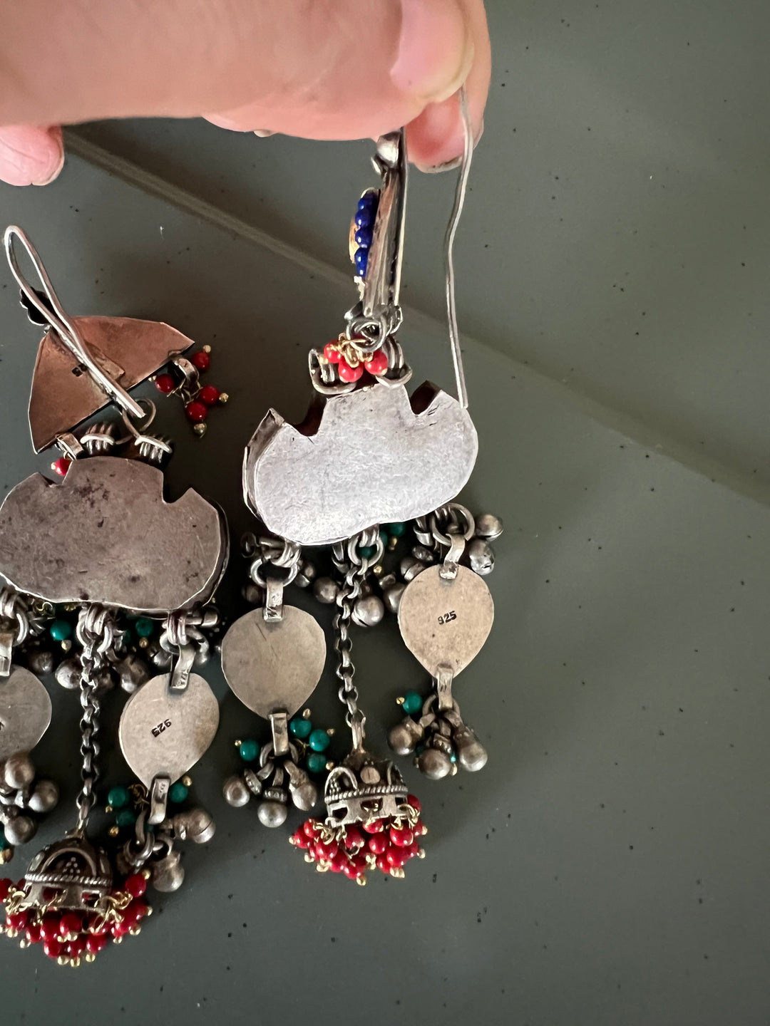 Statement 925 Silver Long Danglers