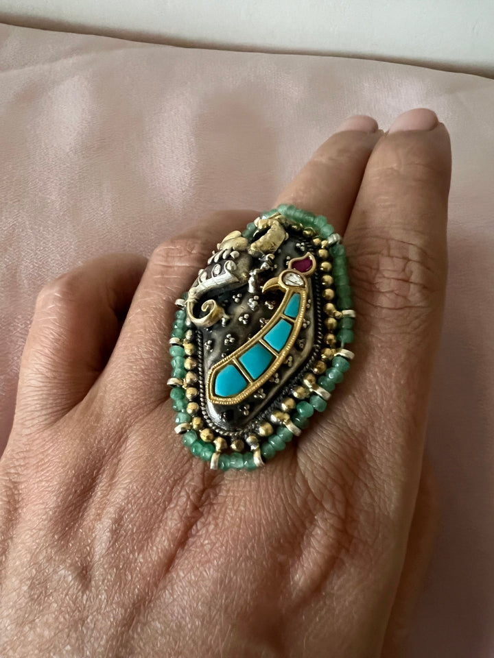 Pure 925 Silver Fusion Ring