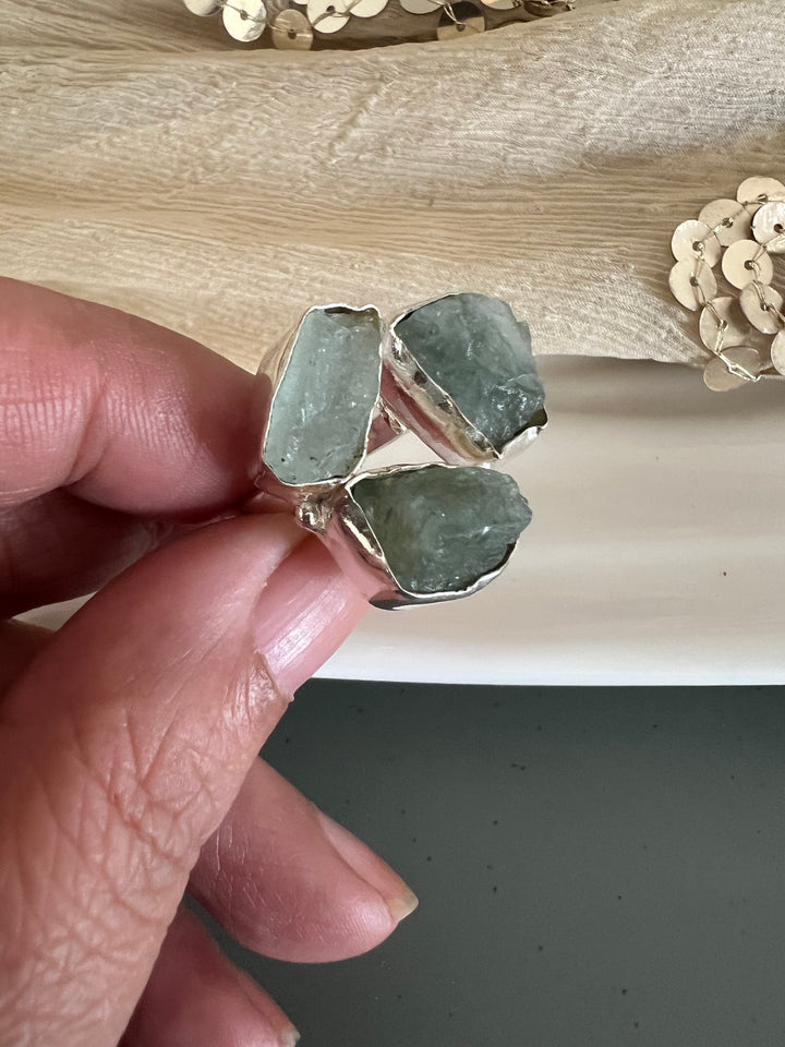 Statement Aquamarine Ring