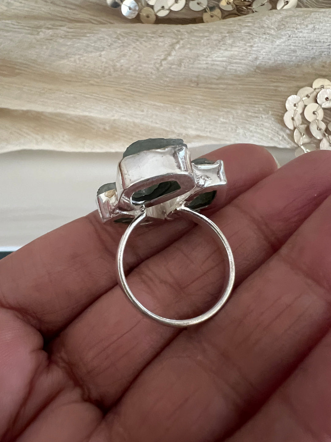 Statement Aquamarine Ring