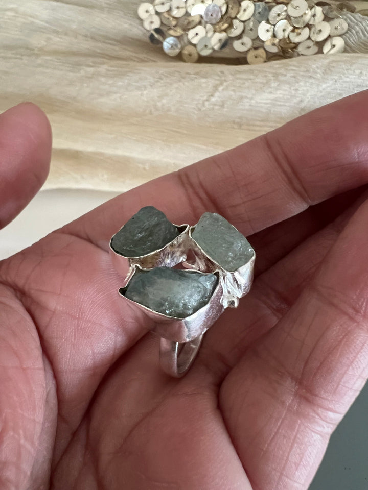 Statement Aquamarine Ring