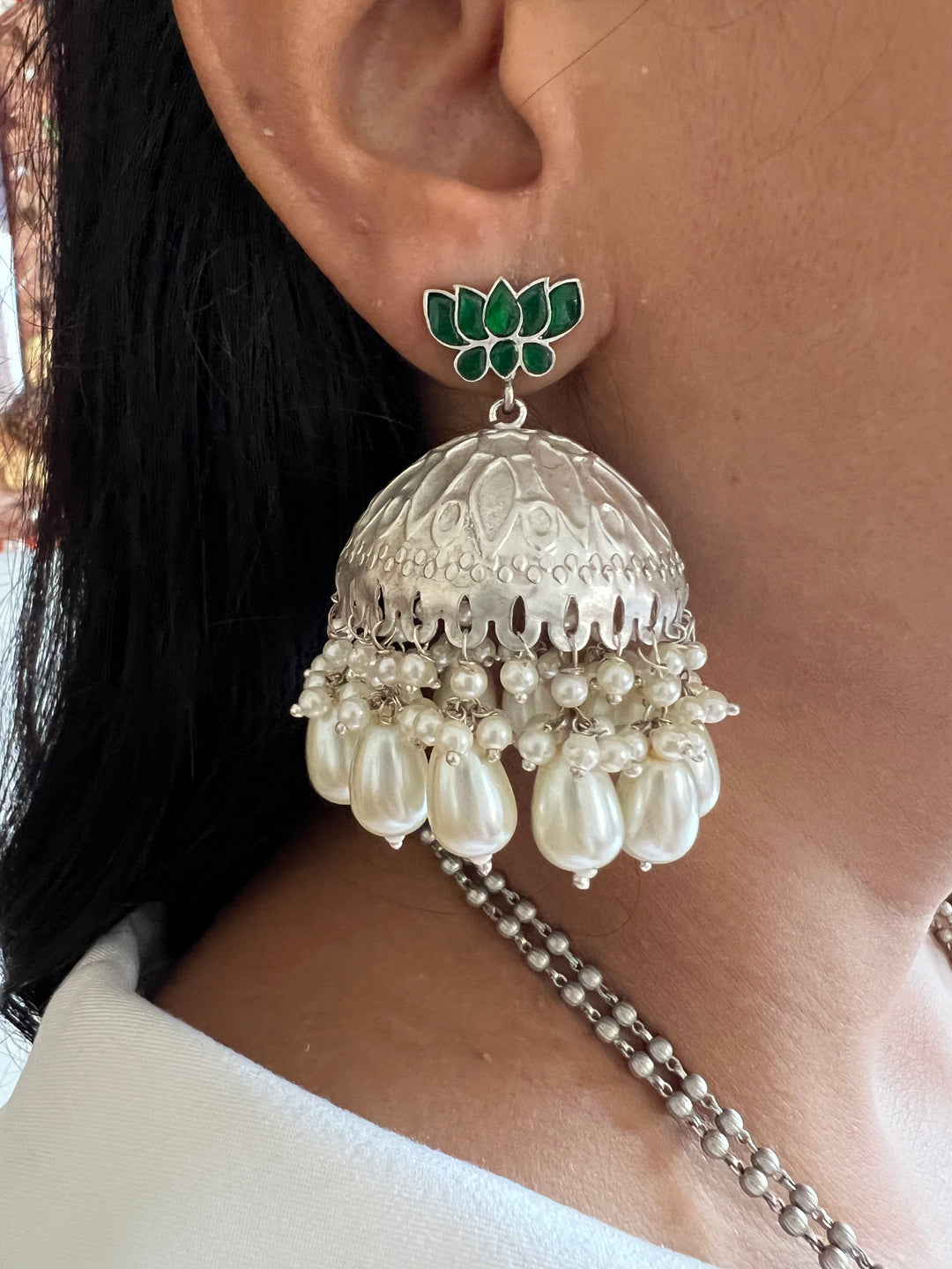 Statement Fusion Necklace with Earrings