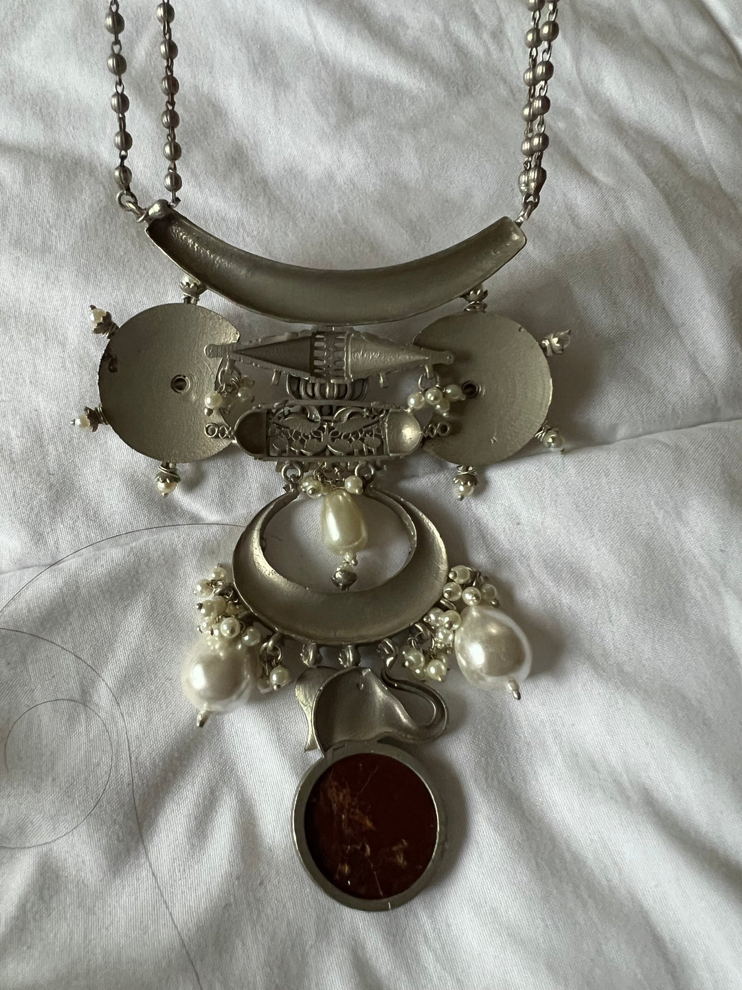 Statement Fusion Necklace with Earrings