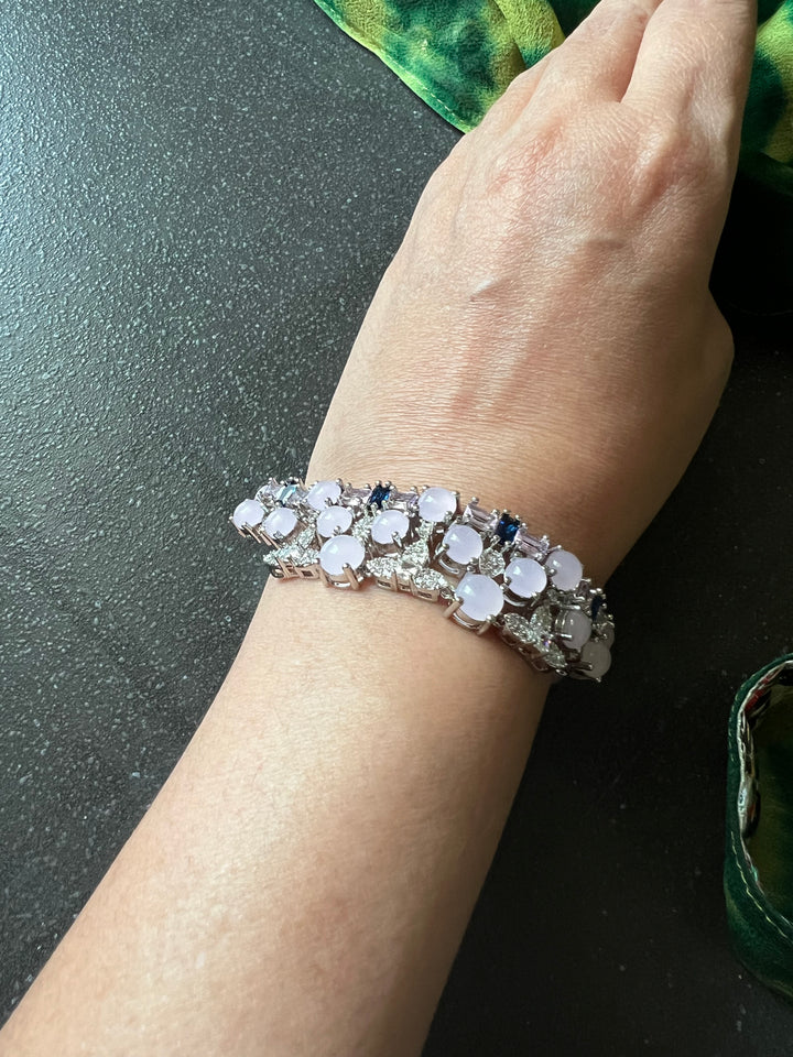 Exquisite Stone Bracelet - Premium Quality (7.5 inches, 26g)