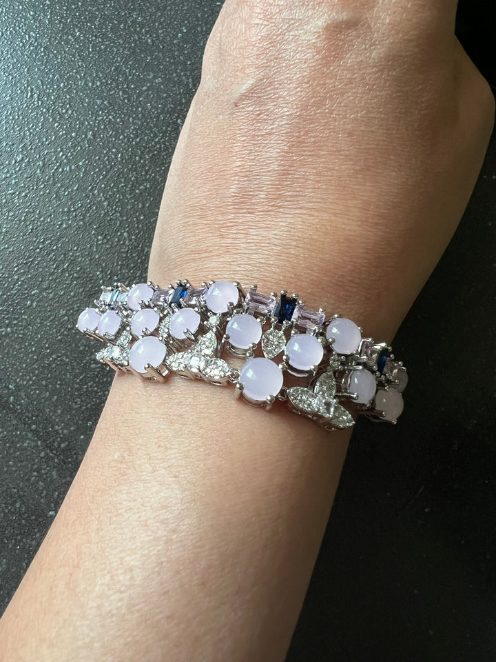 Exquisite Stone Bracelet - Premium Quality (7.5 inches, 26g)