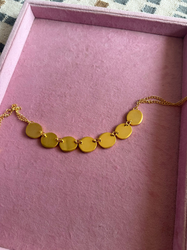 Handmade Statement Sagittarian Choker | Brass Adjustable Lobster Claw Jewelry